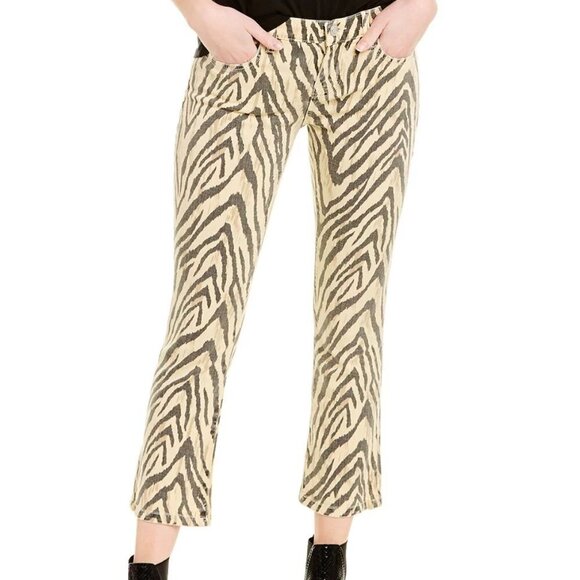 NWT Current | Elliott zebra print crop jeans, 27 - Picture 9 of 16